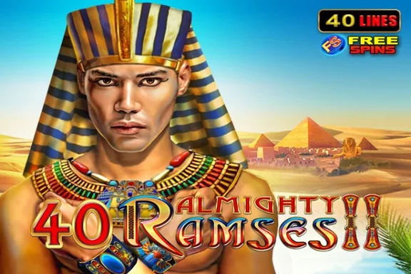 Capa do slot 40 Almighty Ramses II