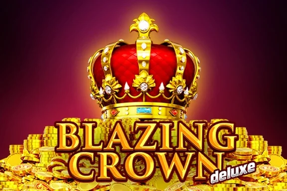 Capa do slot Blazing Crown Deluxe